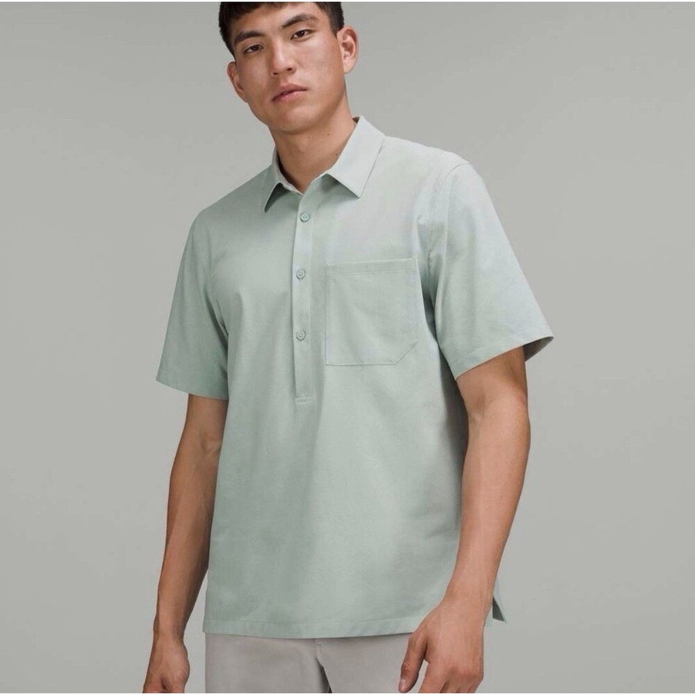 Lululemon Woven Air Popover Shirt Men’s XL - Teal